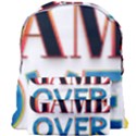 Game Over Text Design  Giant Full Print Backpack View1