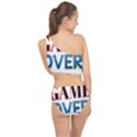 Game Over Text Design  Spliced Up Two Piece Swimsuit View2