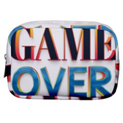 Game Over Text Design  Make Up Pouch (small) by 7223056