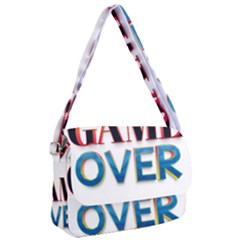 Game Over Text Design  Courier Bag by 7223056