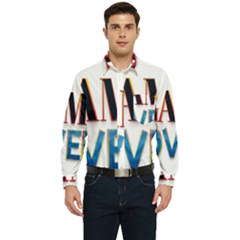 Game Over Text Design  Men s Long Sleeve Pocket Shirt  by 7223056