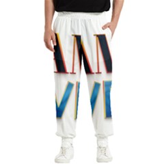 Game Over Text Design  Men s Elastic Waist Pants by 7223056