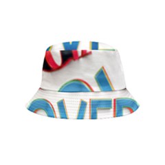 Game Over Text Design  Inside Out Bucket Hat (kids) by 7223056