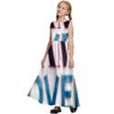 Game Over Text Design  Kids  Satin Sleeveless Maxi Dress View2