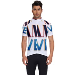 Game Over Text Design  Men s Short Sleeve Cycling Jersey