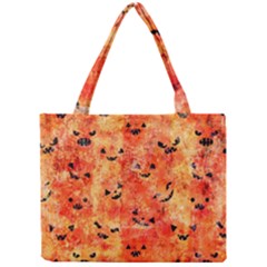 Carved Pumpkin Faces Mini Tote Bag by kyorashop23