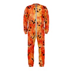 Carved Pumpkin Faces Onepiece Jumpsuit (kids)