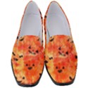 Carved Pumpkin Faces Women s Classic Loafer Heels View1