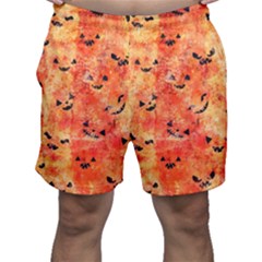 Carved Pumpkin Faces Men s Shorts by kyorashop23