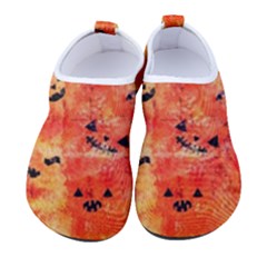 Carved Pumpkin Faces Men s Sock-style Water Shoes by kyorashop23