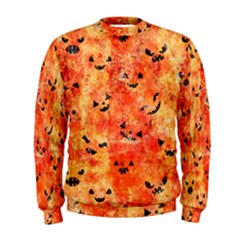 Carved Pumpkin Faces Men s Sweatshirt