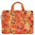 Carved Pumpkin Faces MacBook Pro 13  Double Pocket Laptop Bag View2