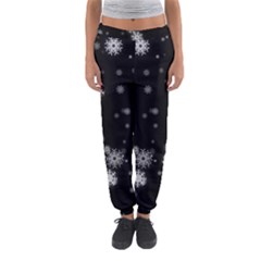 Christmas Snow Edge, Lights Women s Jogger Sweatpants by kyorashop23