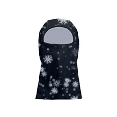 Christmas Snow Edge, Lights Balaclava Face Mask