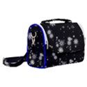 Christmas Snow Edge, Lights Satchel Shoulder Bag View2