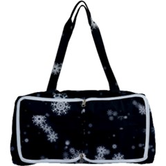 Christmas Snow Edge, Lights Multi Function Bag by kyorashop23