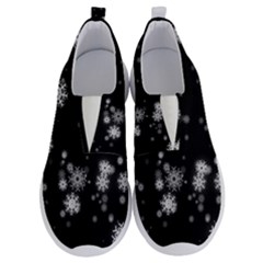 Christmas Snow Edge, Lights No Lace Lightweight Shoes by kyorashop23