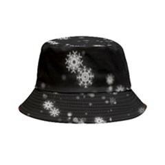 Christmas Snow Edge, Lights Inside Out Bucket Hat by kyorashop23