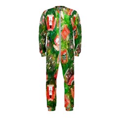 Christmas Ugly Sweater, Adoxali, Christmas, December, Santa Onepiece Jumpsuit (kids)