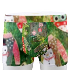 Christmas Ugly Sweater, Adoxali, Christmas, December, Santa Men s Boxer Briefs by kyorashop23