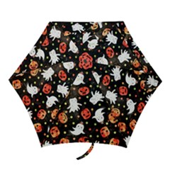 Cool Halloween Ghosts, Adoxali, Autumn Mini Folding Umbrellas by kyorashop23