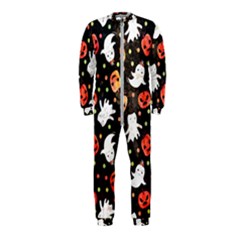 Cool Halloween Ghosts, Adoxali, Autumn Onepiece Jumpsuit (kids)