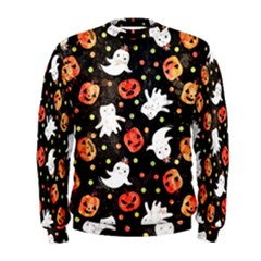 Cool Halloween Ghosts, Adoxali, Autumn Men s Sweatshirt