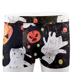 Cool Halloween Ghosts, Adoxali, Autumn Men s Boxer Briefs