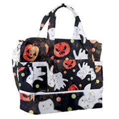 Cool Halloween Ghosts, Adoxali, Autumn Sports Shoulder Bag With Shoes Compartment