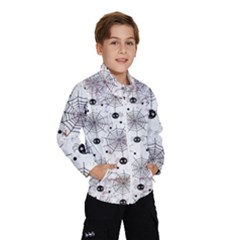 Creepy Spider Design, Adoxali, Halloween Kids  Windbreaker