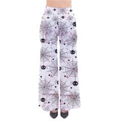 Creepy Spider Design, Adoxali, Halloween So Vintage Palazzo Pants by kyorashop23