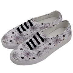 Creepy Spider Design, Adoxali, Halloween Men s Classic Low Top Sneakers by kyorashop23