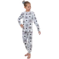 Creepy Spider Design, Adoxali, Halloween Kids  Long Sleeve Set 