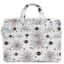 Creepy Spider Design, Adoxali, Halloween MacBook Pro 13  Double Pocket Laptop Bag View2