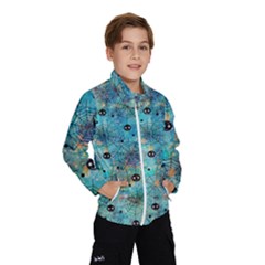 Cute Spiders Pattern, Adoxali, Halloween Kids  Windbreaker