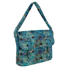 Cute Spiders Pattern, Adoxali, Halloween Buckle Messenger Bag