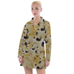 Doge , Memes Women s Long Sleeve Casual Dress