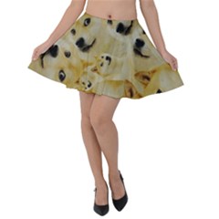 Doge , Memes Velvet Skater Skirt