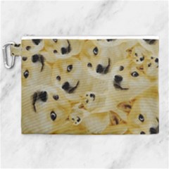 Doge , Memes Canvas Cosmetic Bag (XL)