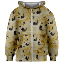 Doge , Memes Kids  Zipper Hoodie Without Drawstring