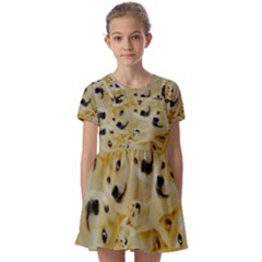 Doge , Memes Kids  Short Sleeve Pinafore Style Dress by kyorashop23