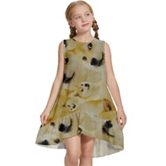 Doge , Memes Kids  Frill Swing Dress by kyorashop23