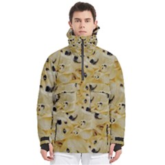 Doge , Memes Men s Pullover Zip Ski And Snowboard Waterproof Breathable Jacket