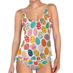 Easter Eggs Pattern, Easter Tankini Set