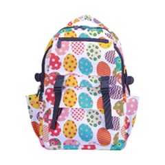 Easter Eggs Pattern, Easter Carry-on Double Buckle Travel Backpack