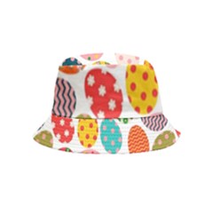 Easter Eggs Pattern, Easter Inside Out Bucket Hat (kids)