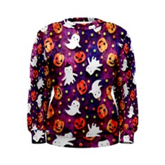 Fun Halloween Ghosts, Adoxali, Fun, Halloween Women s Sweatshirt