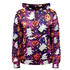 Fun Halloween Ghosts, Adoxali, Fun, Halloween Women s Pullover Hoodie