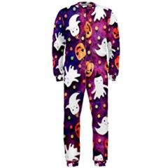 Fun Halloween Ghosts, Adoxali, Fun, Halloween Onepiece Jumpsuit (men)