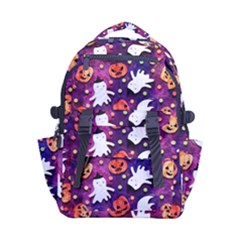 Fun Halloween Ghosts, Adoxali, Fun, Halloween Carry-on Double Buckle Travel Backpack